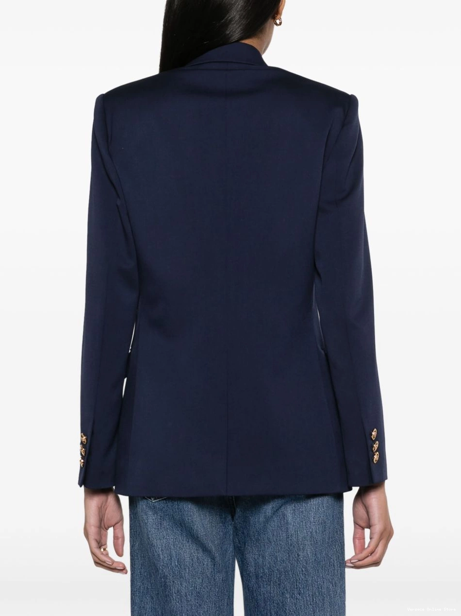 Cheap blazer Head-buttons Versace wool Medusa Women 0719